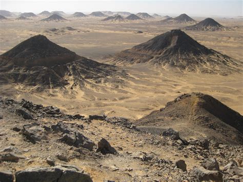 The Black Desert, part of the Sahara Desert, which was for… | Flickr