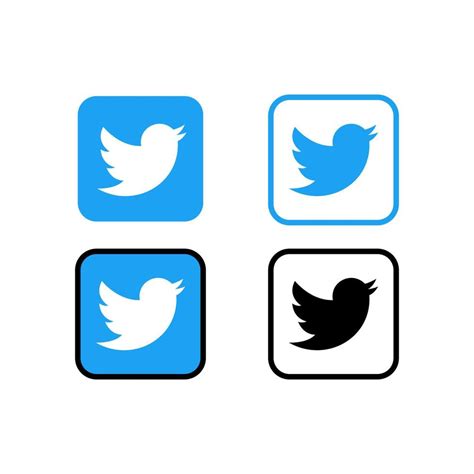 twitter icon or logo in vector 17796112 Vector Art at Vecteezy