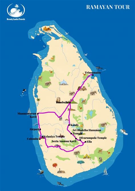 Sri Lanka Ramayana Tour with Ramayana Sites in Sri lanka