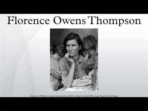 Florence Owens Thompson - YouTube