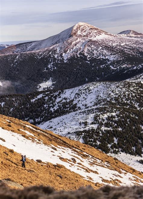 Hoverla, the Highest Mountain in Ukraine Stock Image - Image of ...