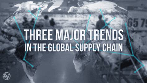 Three Major Trends in the Global Supply Chain