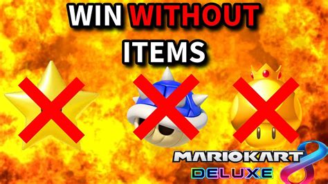 NO ITEMS CHALLENGE In Mario Kart 8 Deluxe - YouTube