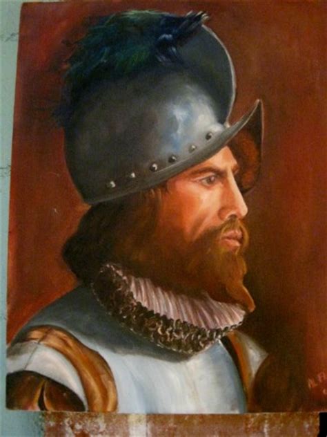 Why So Serious? | 1968 Painting of Spanish Conquistador — Casa Victoria - Vintage Furniture On ...