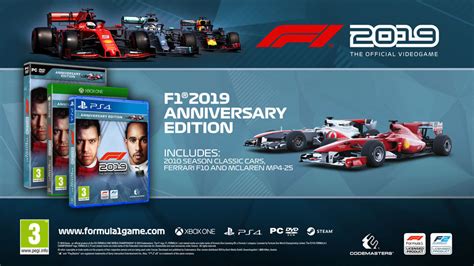 F1 2019 Anniversary Edition (Xbox One)