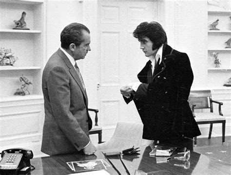 The Bizarre Story Behind This Photo Of Elvis And Nixon