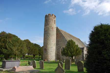 Suffolk • The 37 Round Tower Churches in Suffolk