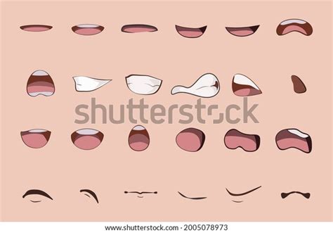 Lips Pack Illustrator Vector Model Stock Vector (Royalty Free ...