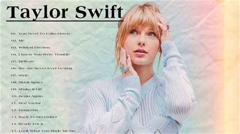 Taylor Swift Top 50 Songs