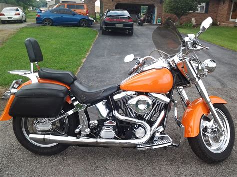 1999 Harley-Davidson® FLSTF Fat Boy® (orange), Richwood, Ohio (495983) | ChopperExchange