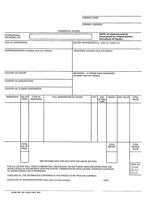 20+ International Invoice Template | DocTemplates