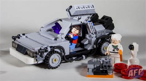 LEGO Back to the Future DeLorean Time Machine - ActionFigurePics.com