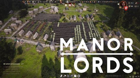 Manor Lords - My Biggest city (Pre Alpha - Demo) | Beautiful Medieval ...