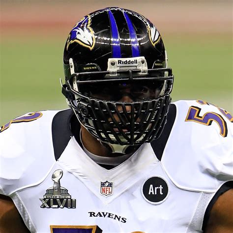 Ray Lewis Facemask: Breaking Down Ravens Star's Frightening Helmet ...