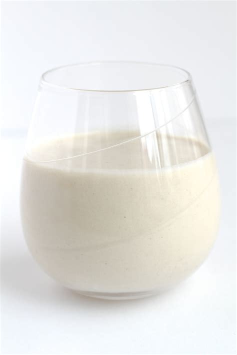 vanilla cake batter smoothie - . running with spoons