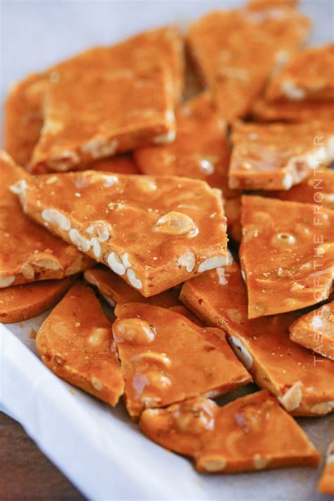 Microwave Peanut Brittle - Yummi Haus