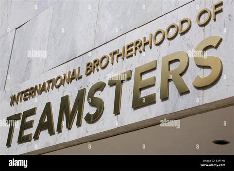 International brotherhood teamsters building washington hi-res stock ...