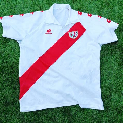 Rayo Vallecano 1991-92 Home Kit