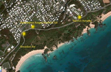 Horseshoe Bay Bermuda Map