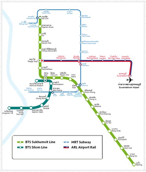 bangkok-bts-map - Wheelchair Travel