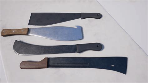 Machete Styles in Weapons - UE Marketplace