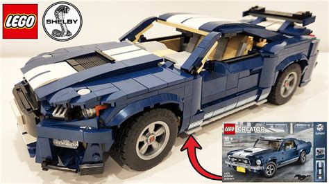 Highly Detailed 1967 Ford Mustang GT Lego Kit Coming March, 40% OFF