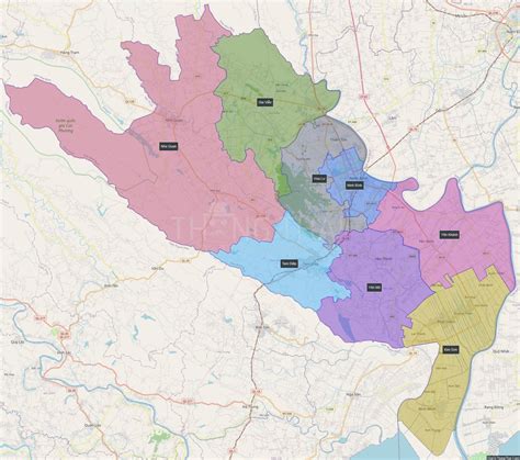 Map of Ninh Binh province - Địa Ốc Thông Thái