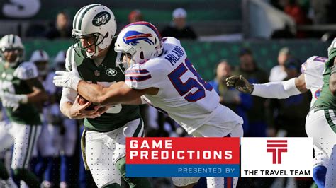 Around the NFL: Bills vs. Jets game predictions