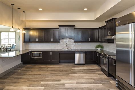 What Color Floors Go With Dark Cabinets - Burris Norma