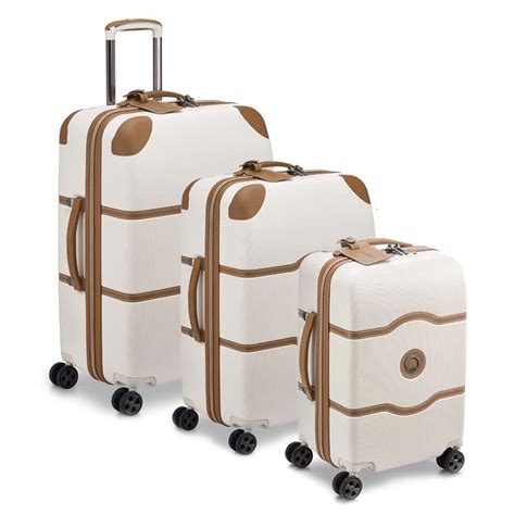 DELSEY Delsey Chatelet Air 2.0 Set - 3 Piece Hardsided Luggage - Angora ...