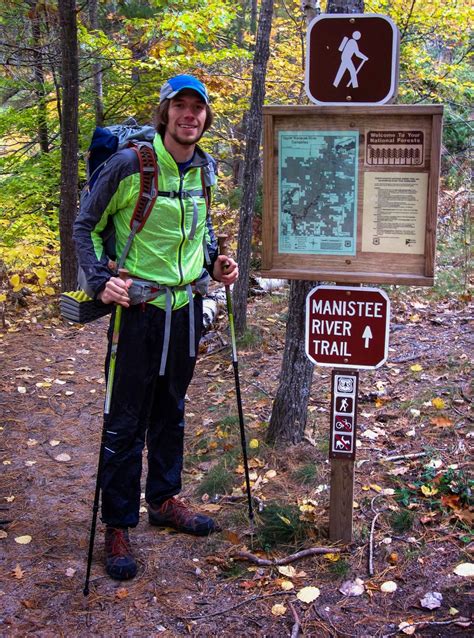 Eric's Hikes: Manistee River Trail/NCT loop: October 5-6, 2012