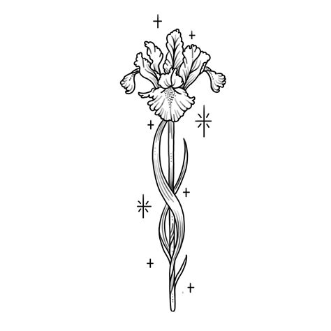 Iris Flower Tattoo Designs | Best Flower Site