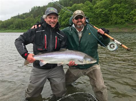 Mark's Ledges salmon -Restigouche River Lodge | An Atlantic Salmon Fly Fishing Lodge