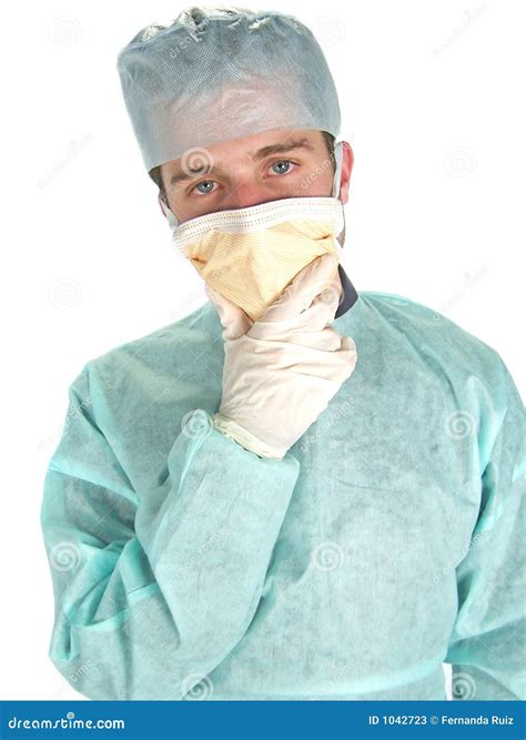 Doctor - Surgeon Wearing Mask Stock Image - Image of examination, adults: 1042723