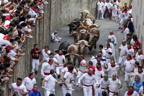 In photos: Running of the bulls at Spain's festival of San Fermin - All Photos - UPI.com