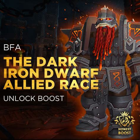 ALLIED RACE THE DARK IRON DWARF UNLOCK BOOST (EU/US Region) for best price!