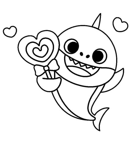 660 Baby Shark Coloring Pages For Toddlers Best - Coloring Pages Printable