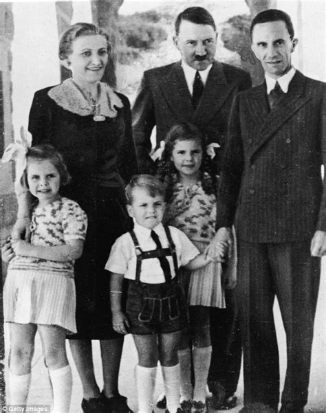 Goebbels boasts about his six children who he would later murder | Daily Mail Online