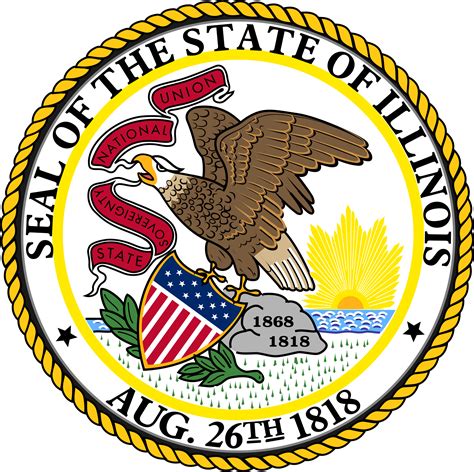 Illinois State Seal PNG & SVG Vector - Freebie Supply