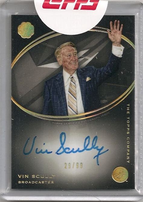 Dodgers Blue Heaven: A Look at the Various Topps 2016 Vin Scully ...