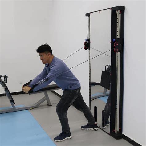 Wall Mounted Dual Cable Multi Functional Trainer for Home Gym - Functional Trainer and Wall ...