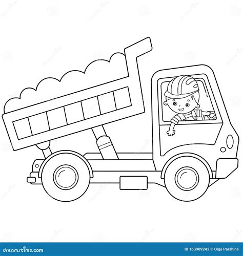 Cartoon Lorry Truck Vector Illustration | CartoonDealer.com #18295164