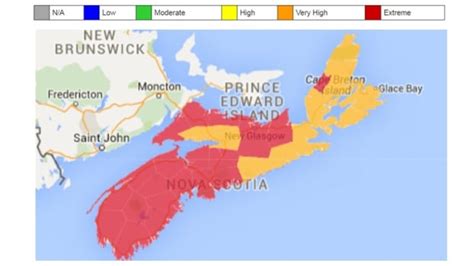 Nova Scotia forest fire risk very high to extreme across province | CBC ...