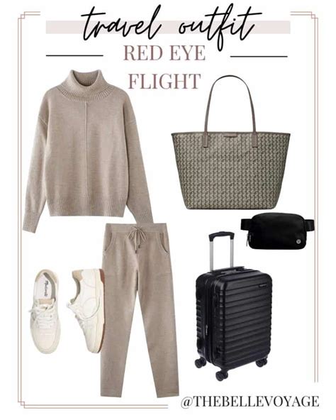 7 Cute and Comfy Airplane Outfit Ideas: What to Wear on a Plane