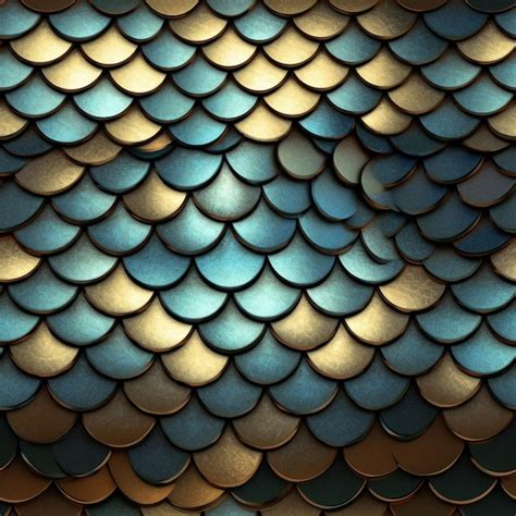 Premium AI Image | fish scales pattern