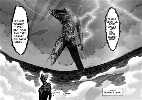 Garou vs God | One punch man manga, One punch man funny, One punch man anime