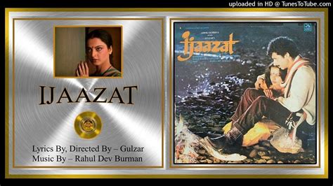 Khali-Hath-Sham-Aai-Hai - Asha Bhosle - Gulzar - Music By – R-D. Burman - Ijaazat 1986 - Vinyl ...