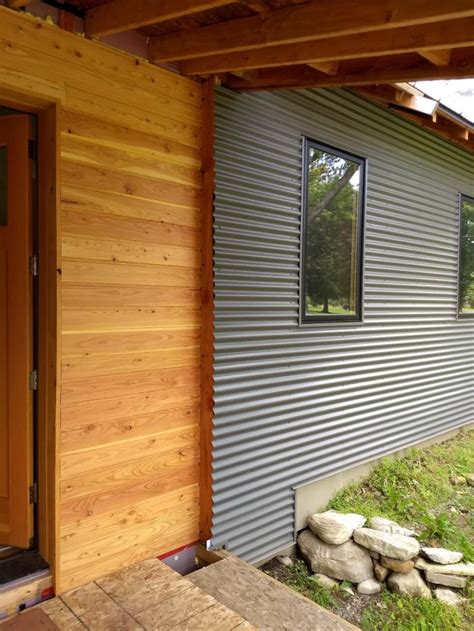 Corrugated metal Siding: Color - GreenBuildingAdvisor Metal Siding Colors, Metal Siding House ...