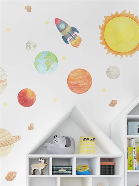 Solar System wall stickers - DecoBeez