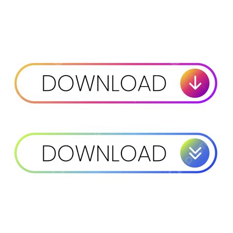 Download Button Vector PNG Images, Download Button, Download, Button ...